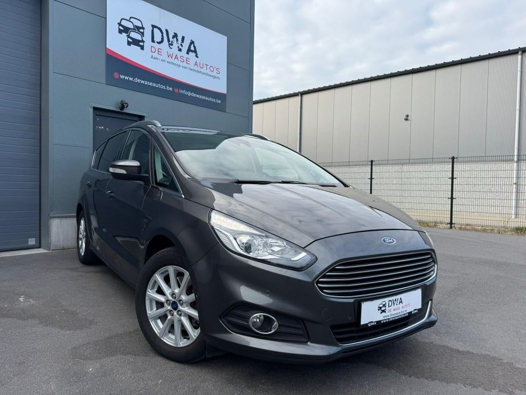 Ford S-Max | Automaat | 7-zitter | Euro 6 | Comfort & Ruimte, Autos, Ford, Argent ou Gris, Achat, Entreprise, 7 places