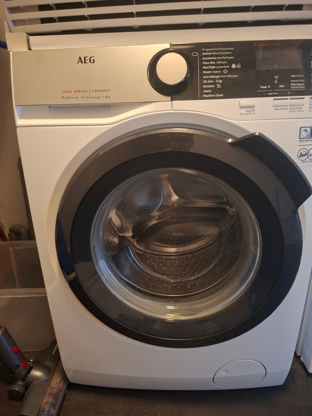 AEG wasmachine 7000 serie (juli 2017), Enlèvement