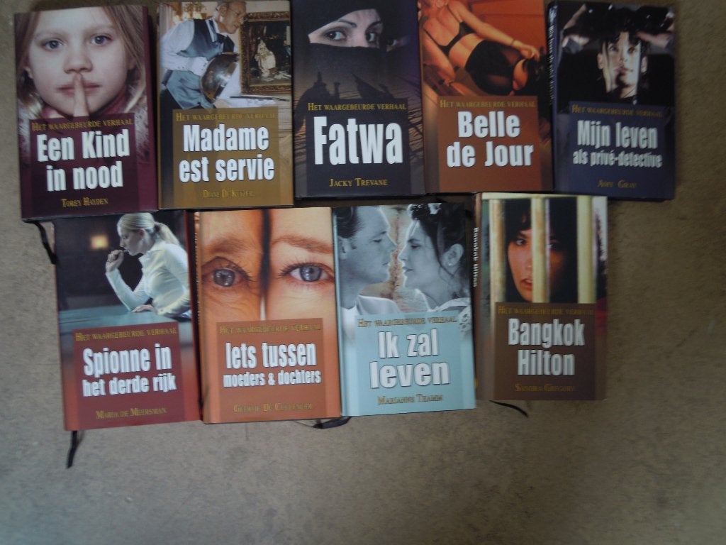 Waargebeurde verhalen boekenreeks van 9 boeken, Boeken, Ophalen of Verzenden, Nieuw