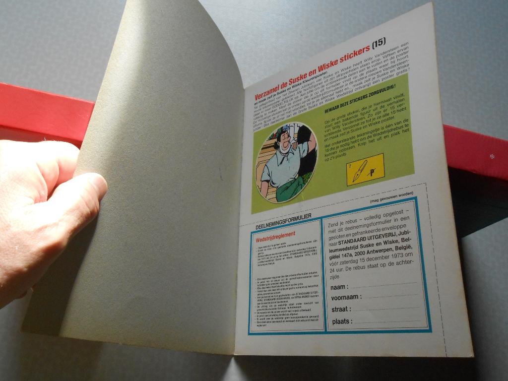Bessy 106 f Klinga van de lynxen 1973 1 ste druk. Rebus 7 Je, Boeken, Willy Vandersteen, Eén stripboek, Nieuw, Ophalen of Verzenden