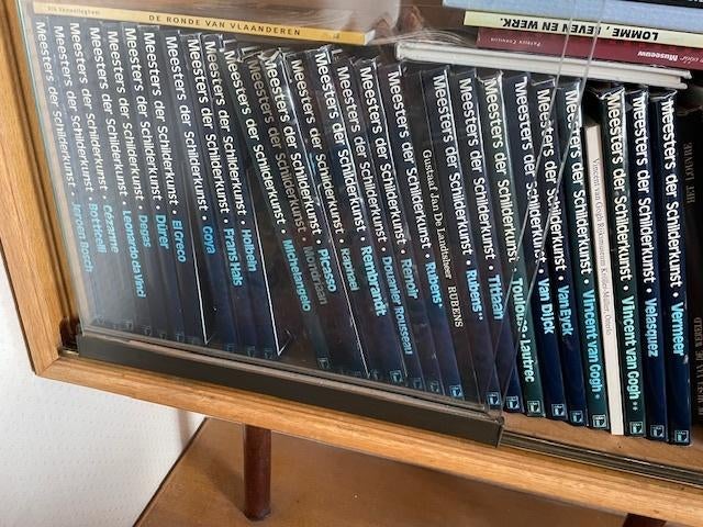 reeks 'meesters der schilderkunst' boeken, Peinture et dessin, Comme neuf, DIVERSEN, Enlèvement
