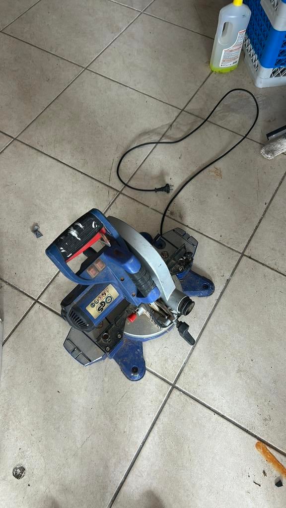 Metabo ks 216 afkortzaag, Doe-het-zelf en Bouw, Ophalen, Gebruikt, Afkortzaag
