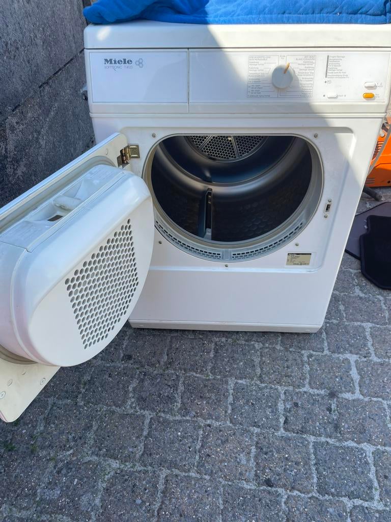Droogkast Miele, Elektronische apparatuur, Droogkasten, Ophalen, Wolprogramma, 6 tot 8 kg, Gebruikt