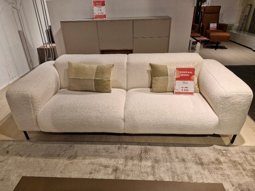 Salon 3-zit in stof - NIEUW !!, Maison & Meubles, Canapés | Salons, Neuf, Banc droit, Trois personnes, 200 à 250 cm, Tissus, Enlèvement