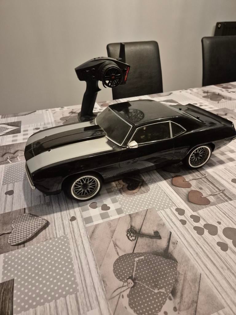 Rc drift auto vaterra 1/10 camaro SS 1969, Enlèvement ou Envoi