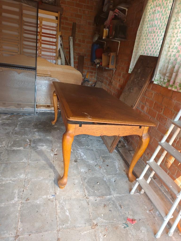 Gratis tafel, Ophalen, Gebruikt, Eikenhout, 50 tot 100 cm