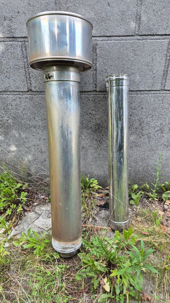 Tube de chauffage, Inox, Enlèvement, Moins de 20 mm, Moins de 2 mètres