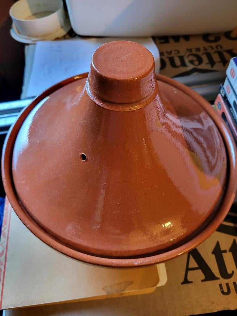 Tajine terre cuite, Enlèvement