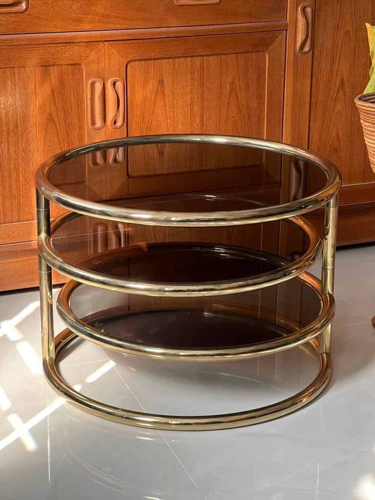 Table basse Milo Baughman 70’s, Enlèvement, Comme neuf