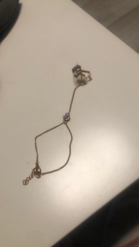 Handjuweel, Handtassen en Accessoires, Enkelbandjes en Enkelkettinkjes, Ophalen, Zo goed als nieuw