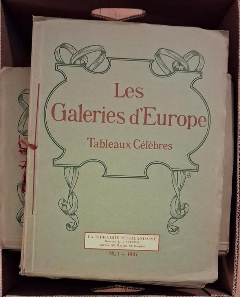 Les Galeries d'Europe. Tableaux de célébrités, Enlèvement ou Envoi