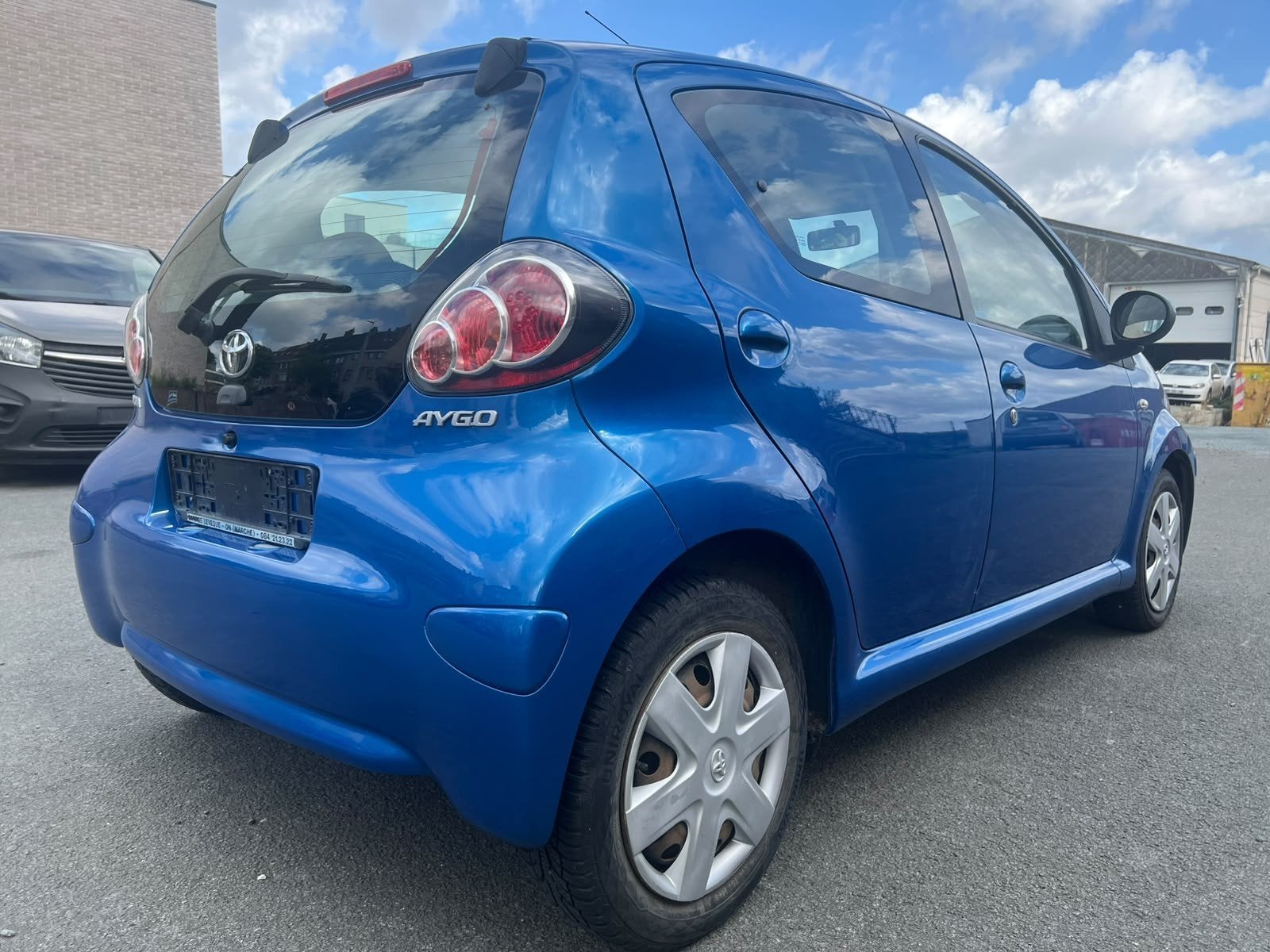 TOYOTA AYGO 1.0I AIRCO, Auto's, Voorwielaandrijving, Euro 5, Stof, 50 kW