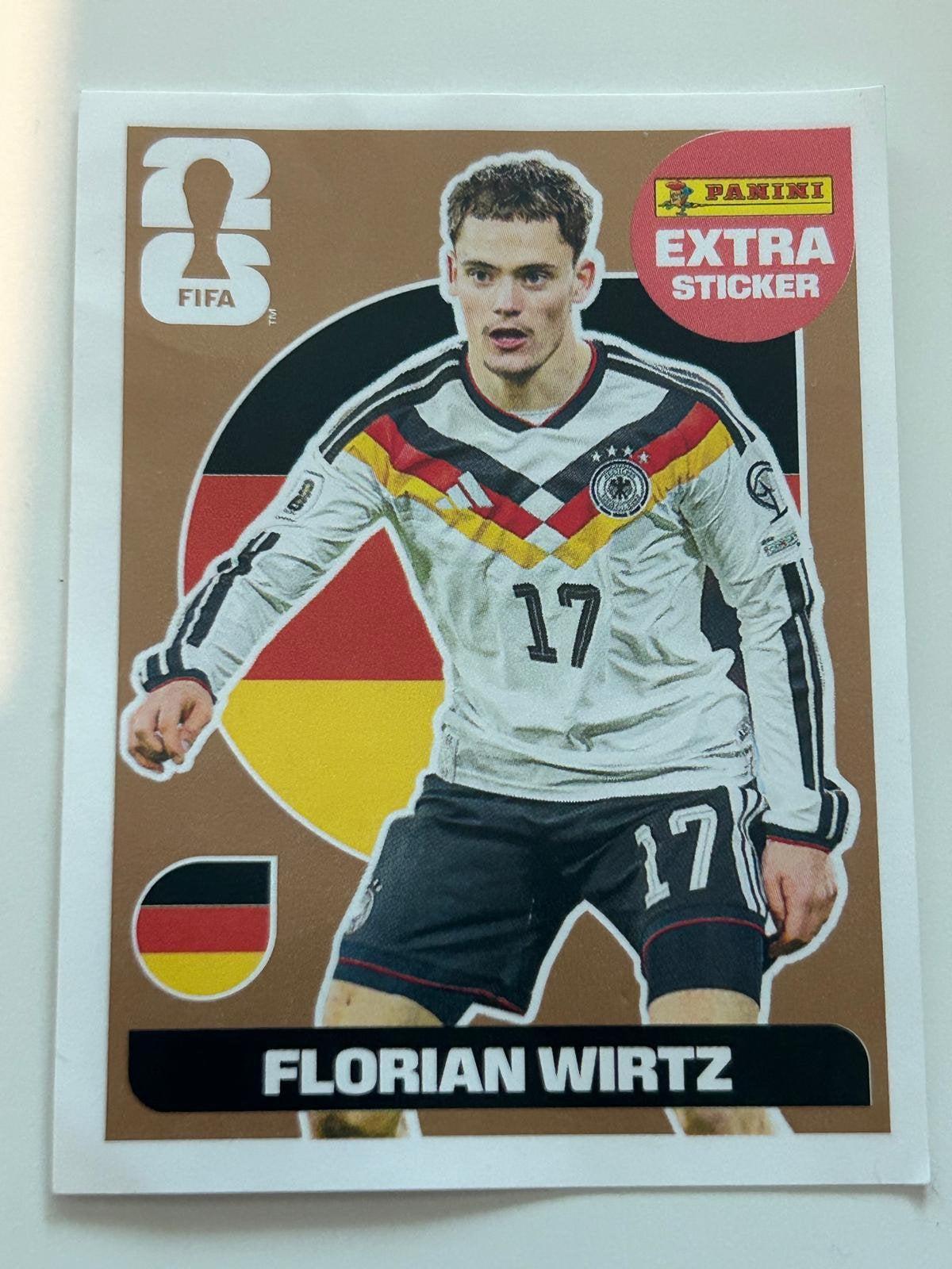 Extra Stickers Florian Wirtz, Ophalen, Zo goed als nieuw
