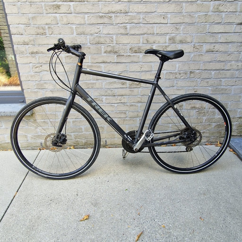 TREK Bontrager 57.2cm [mat zwart]., Fietsen en Brommers, Fietsen | Heren | Herenfietsen, Gebruikt, Versnellingen, 57 tot 61 cm