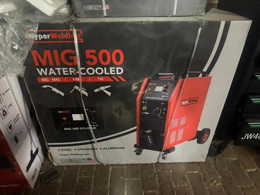 Poste à souder MIG 500 - HyperWelding - Water Cooled, Enlèvement