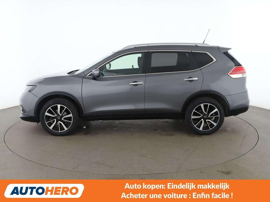Nissan X-Trail 1.6 dCi Tekna 4x4 (bj 2015), Auto's, Navigatiesysteem, Euro 5, Stof, Zwart