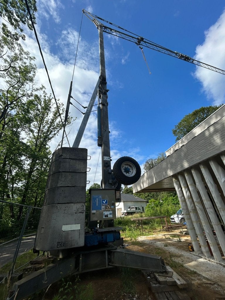 Bouwkraan, Enlèvement, Grue