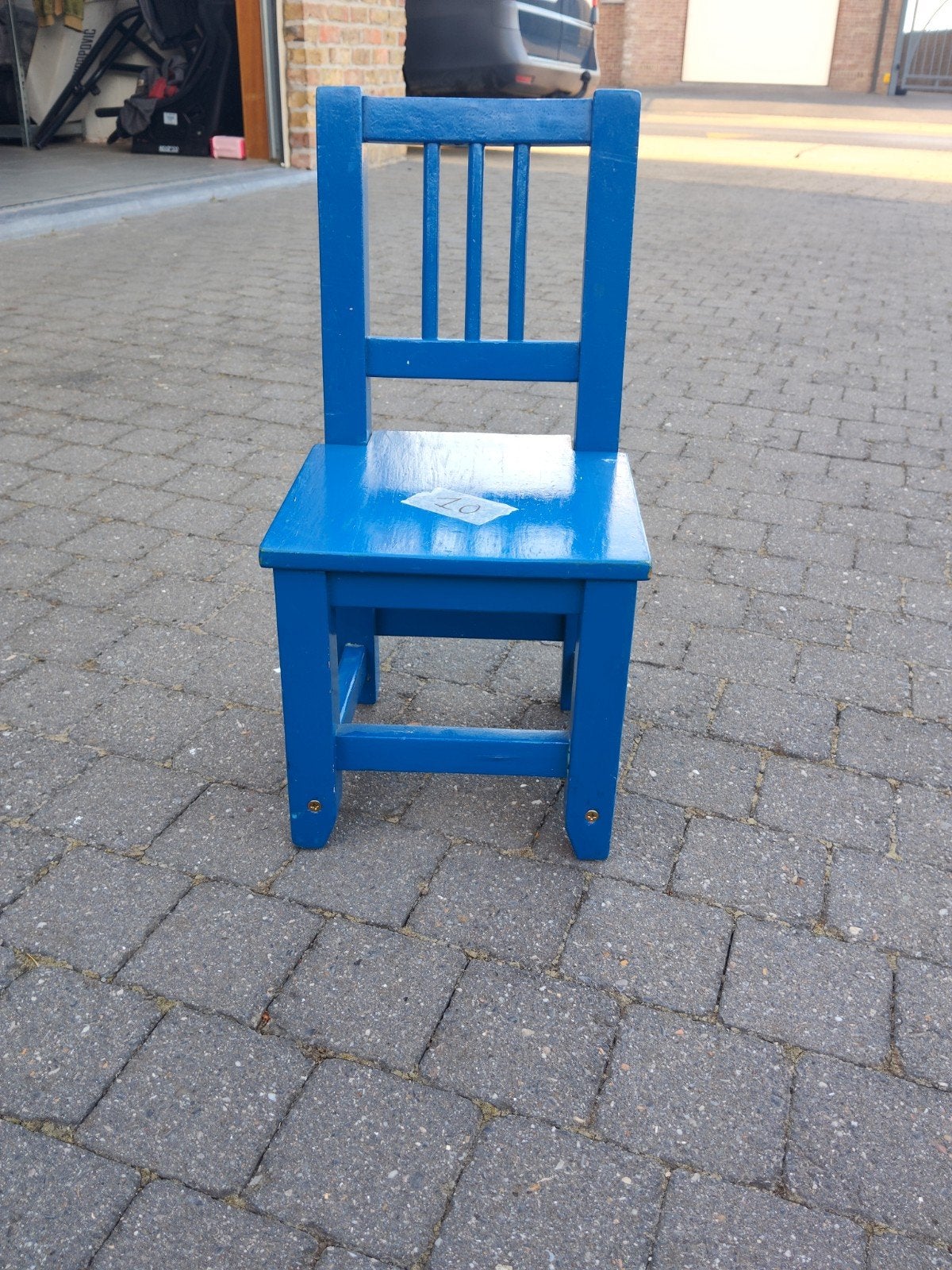 Mini blauw stoeltje, Kinderen en Baby's, Ophalen