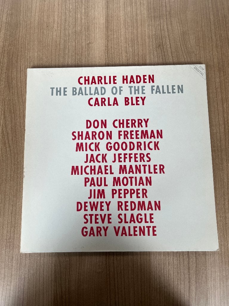CHARLIE HADEN/CARLA BLEY - THE BALLAD OF THE FALLEN, LP, Gebruikt, Verzenden, Gatefold hoes