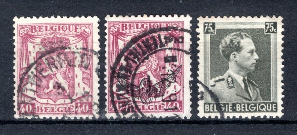 479/480 estampillé 1938 - Armoiries de l'État, Envoi, Affranchi, Oblitéré