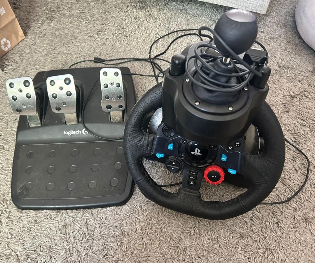 Logitech G29 Driving Force racestuur (RUILEN KAN OOK!!!), Logitech, Enlèvement, PC, Volant de course