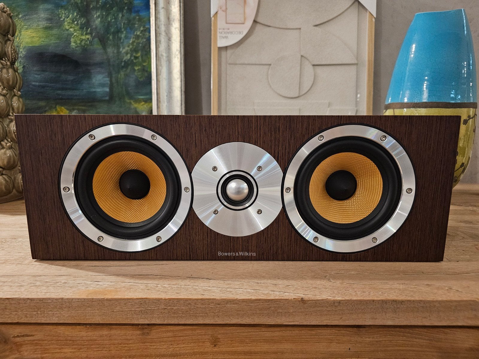 2 x Bowers&Wilkins CMC Center Wenge, Audio, Tv en Foto, 150 watt of meer, Ophalen of Verzenden, Zo goed als nieuw, Bowers & Wilkins (B&W)