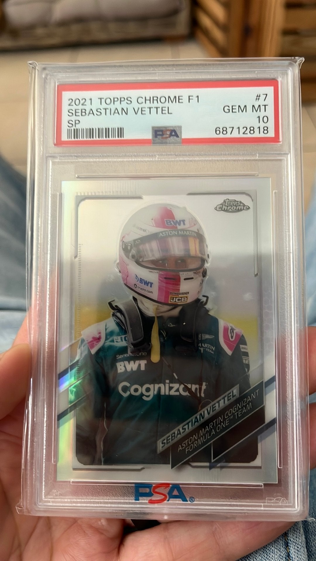 2021 topps chrome F1, Ophalen of Verzenden, Zo goed als nieuw