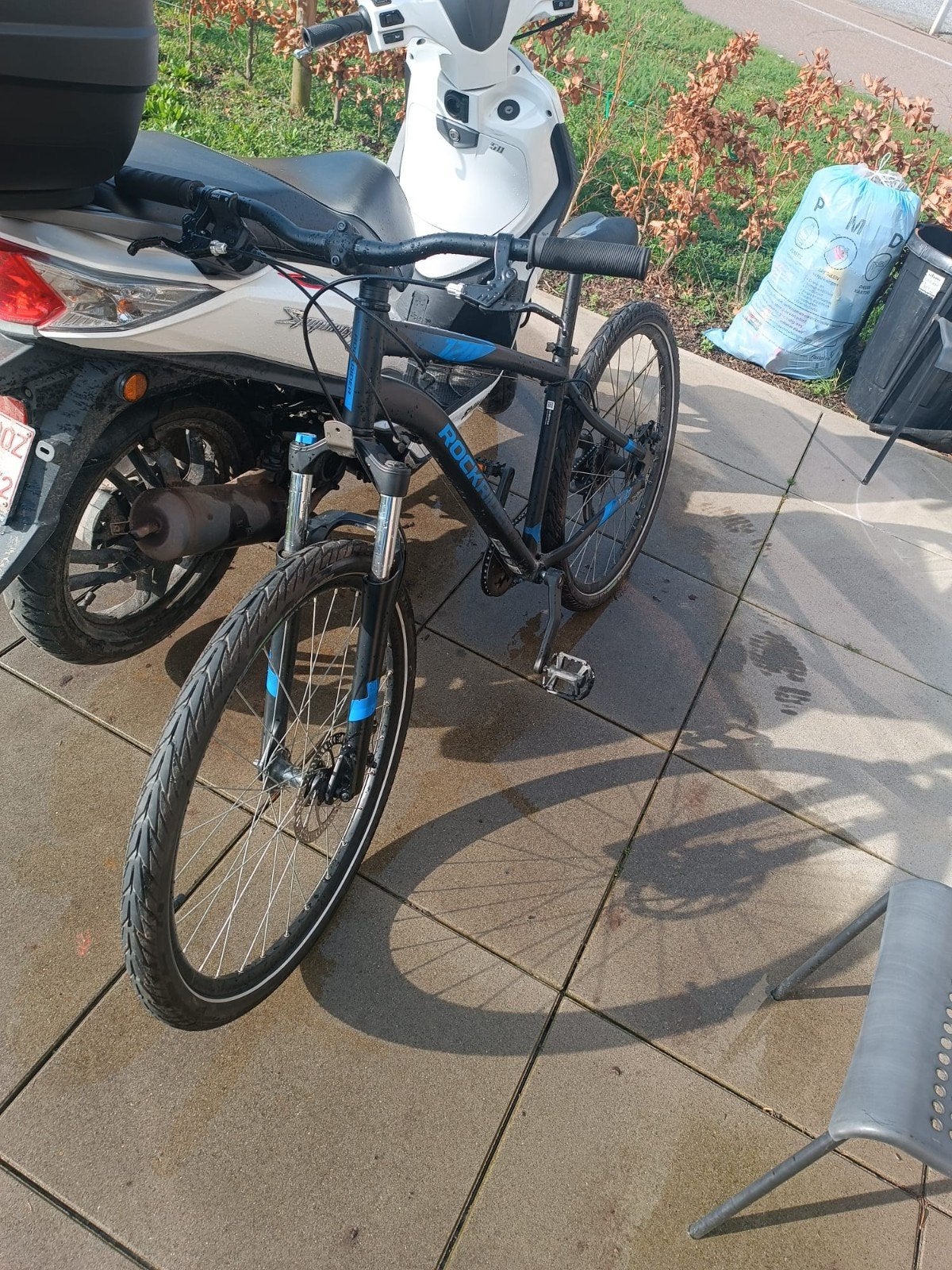Mountainbike, Ophalen