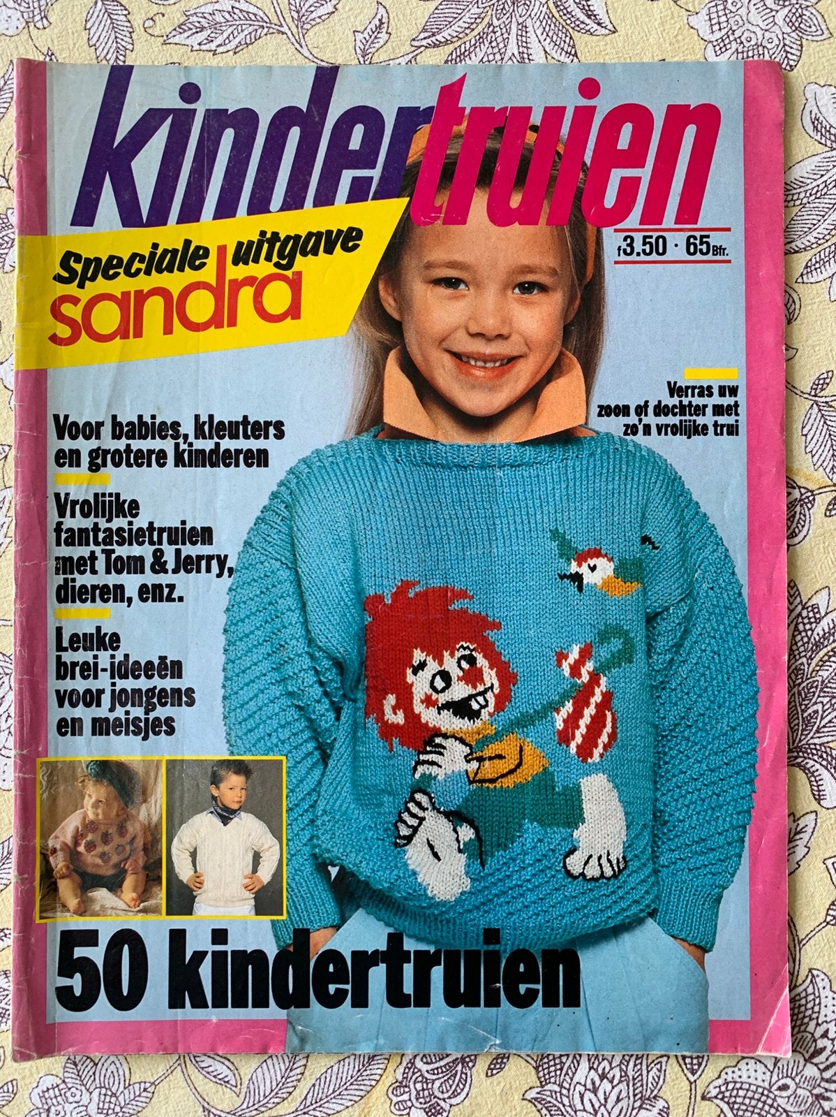 special Sandra kindertruien, Ophalen