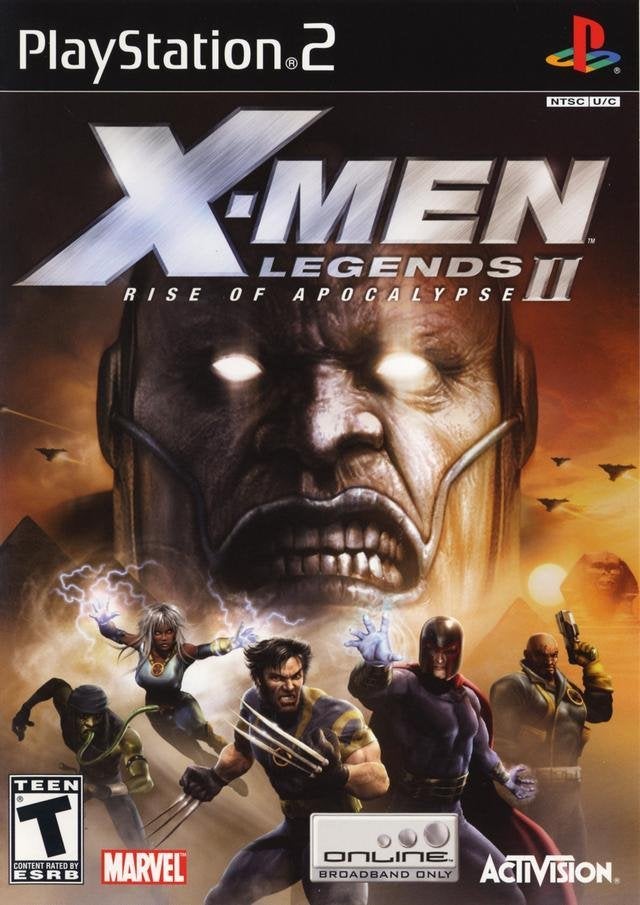 X-Men Legends II (2) Rise Of Apocalypse (zonder boekje), Games en Spelcomputers, Games | Sony PlayStation 2, Gebruikt, 1 speler
