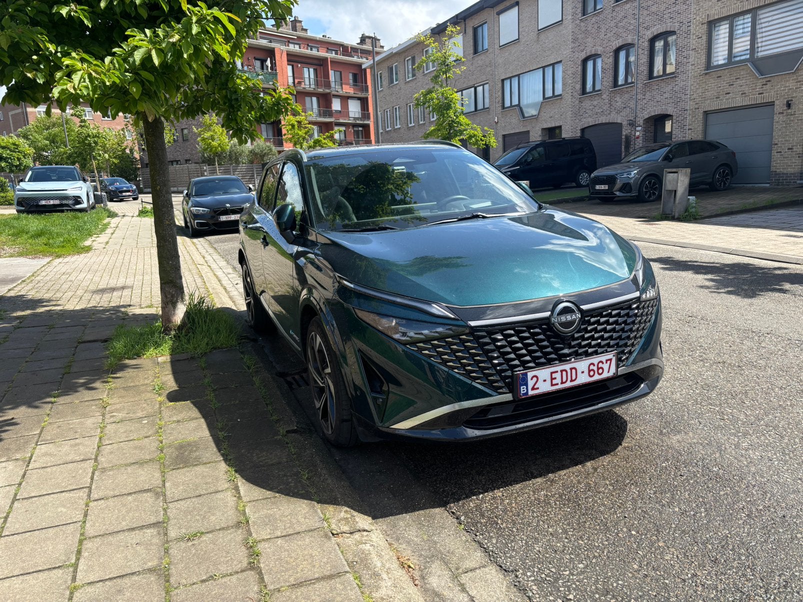 Nissan Qashqai e-POWER Tekna+ 2025 – Full Option, Auto's, Nissan, Automaat, 5 zetels, Qashqai, Parkeerassistent