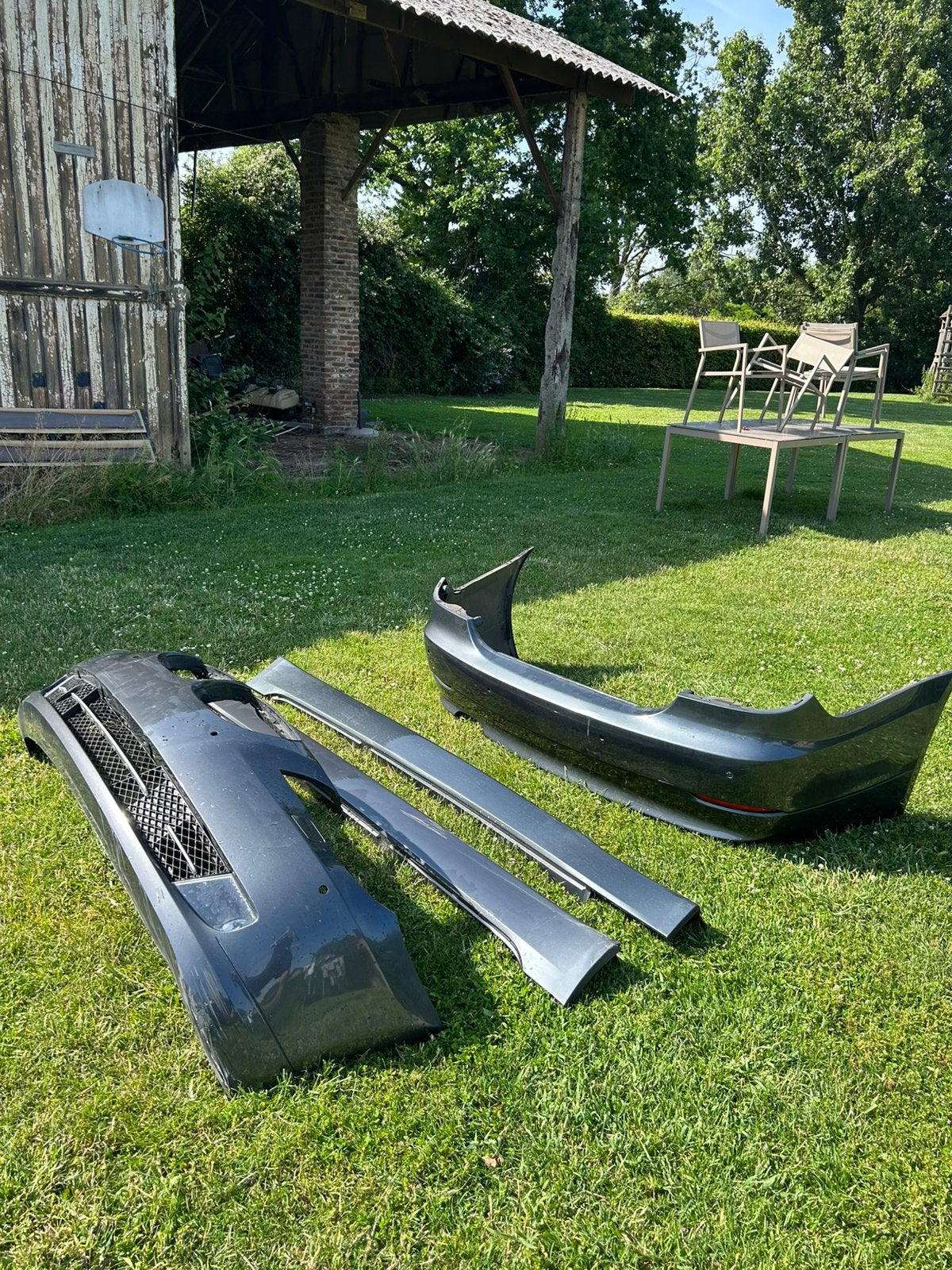 Originele LCI bumpers bmw e60 A68/7, Ophalen, Voor, BMW, Bumper