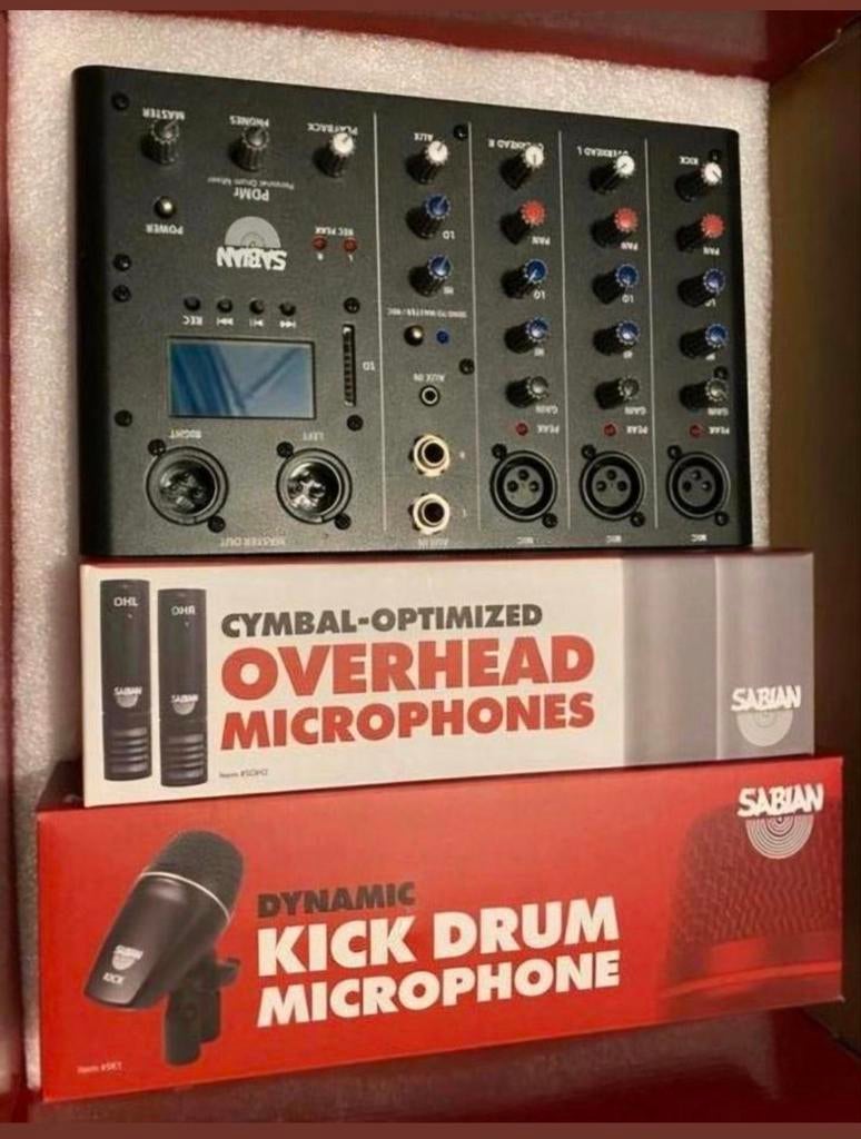 Kit complet Sabian Sound pour votre batterie à Zgst, Musique & Instruments, Enlèvement, Comme neuf