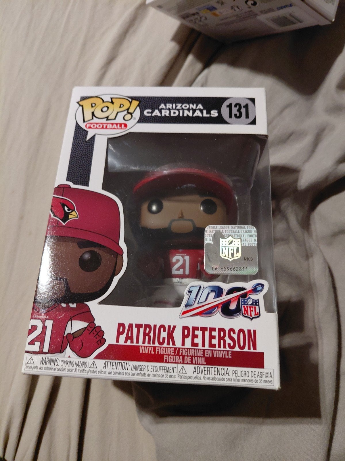 Patrick petersons,Arizona cardinals, Verzamelen, Poppetjes en Figuurtjes, Ophalen