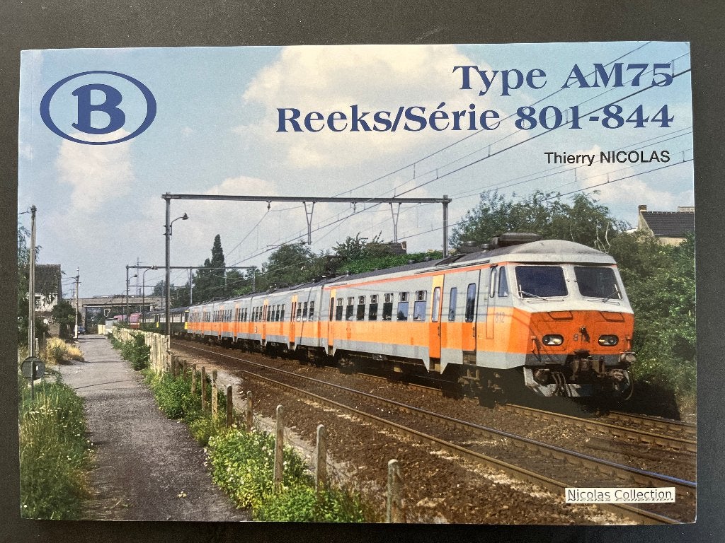 NMBS SNCB AM 75: 801-844, Enlèvement ou Envoi, Neuf, Nicolas Collection, Train