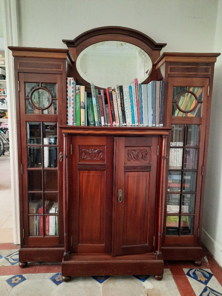 boekenkast vitrine, Huis en Inrichting, Kasten | Vitrinekasten, Ophalen