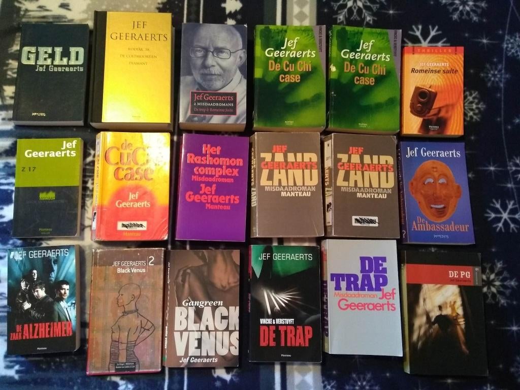 boeken van Jef Geeraerts, Enlèvement ou Envoi, Jef Geeraerts, Belgique