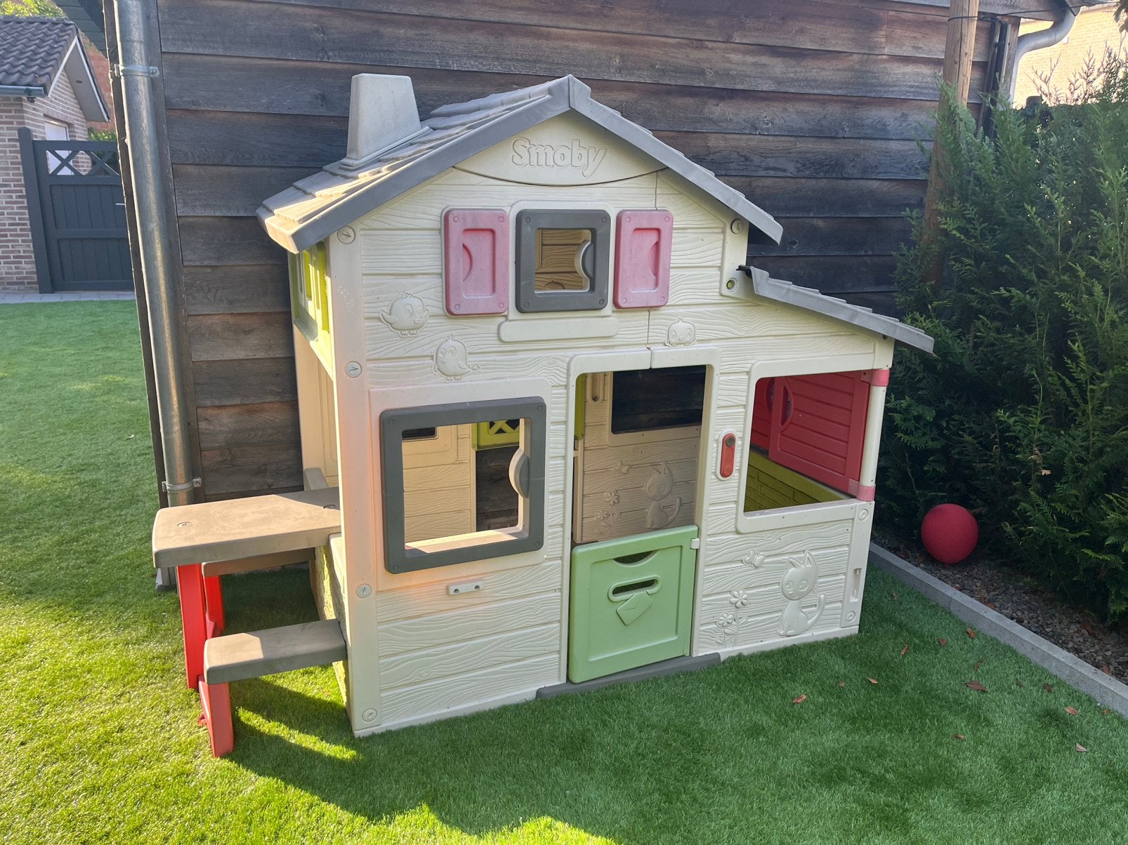 Speelhuisje Smoby (gebruikt), Ophalen, Zo goed als nieuw