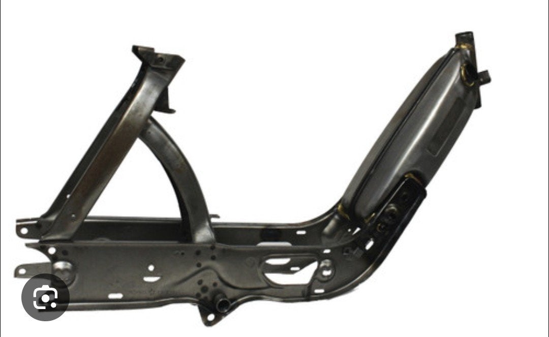 Piaggio/vespa ciao frame gezocht., Enlèvement, Cadre