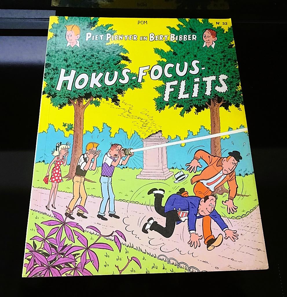 Piet Pienter en Bert Bibber - Hokus-focus-flits - 1e druk, Ophalen of Verzenden