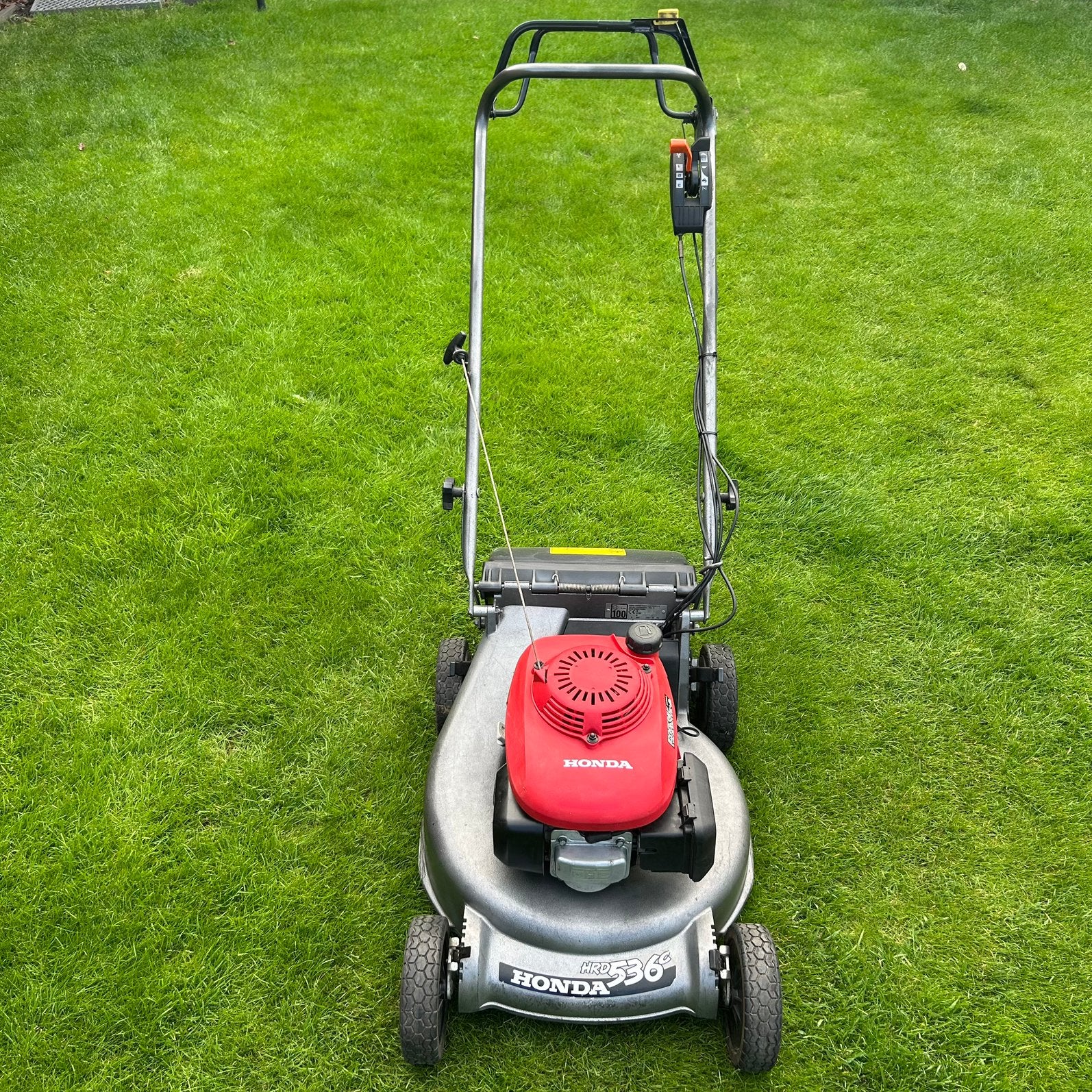 Professionele Honda HRD 536C, Ophalen, Cirkelmaaier, Versnellingen, Zo goed als nieuw