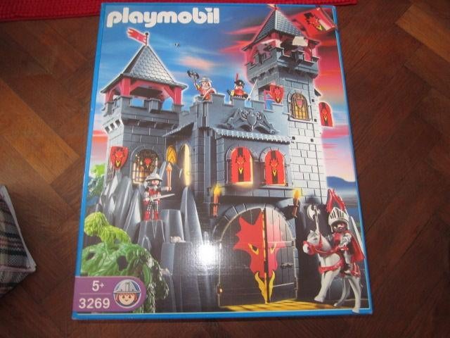 Playmobil groot ridderkasteel, Enlèvement ou Envoi, Comme neuf, Ensemble complet