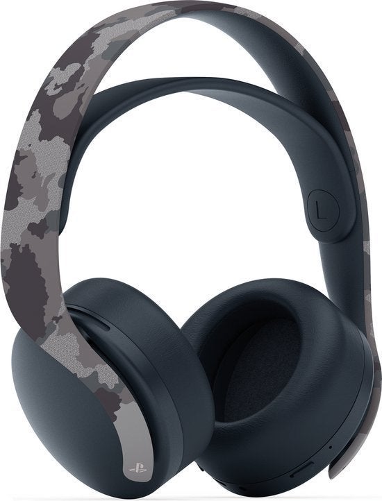Sony PS5 Pulse 3D draadloze headset - Grey Camo - PS4/PS5, Games en Spelcomputers, Ophalen, Gebruikt