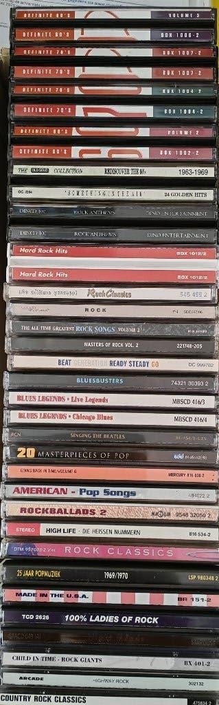 Collectie van rock- en blues verzamel CD's (67 stuks), CD & DVD, CD | Compilations, Comme neuf, Rock et Metal, Enlèvement ou Envoi