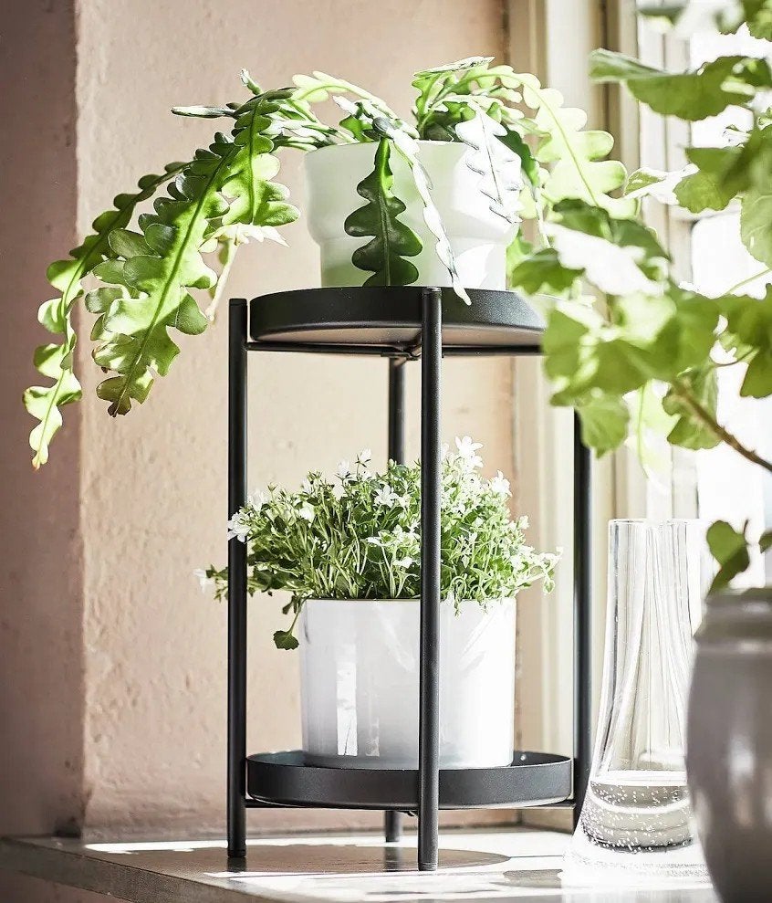 planten stand zwart ikea, Ophalen