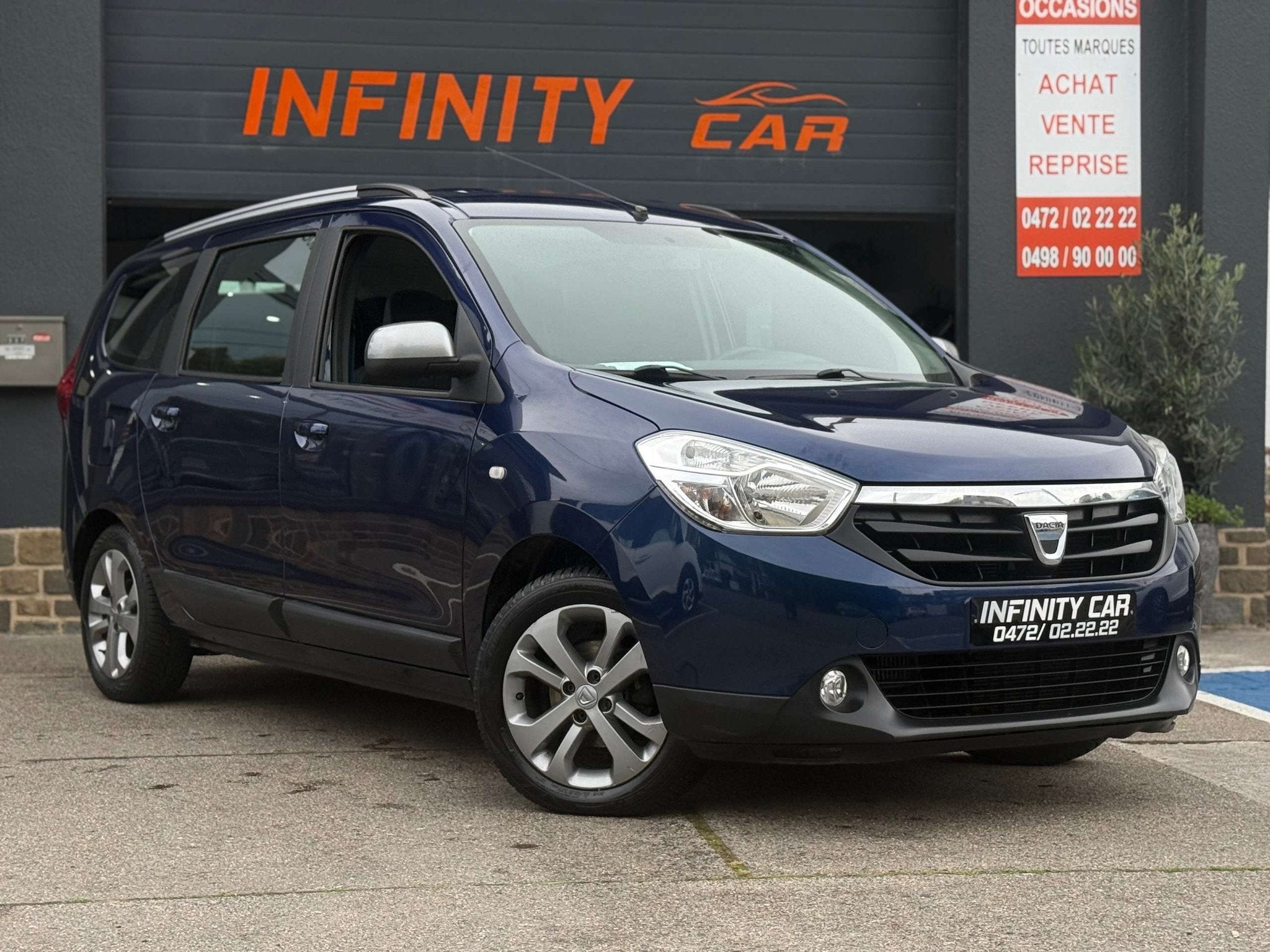 Dacia Lodgy Lodgy 1.5 dCi Ambiance 5pl. (bj 2015), Auto's, Voorwielaandrijving, Euro 5, Stof, Gebruikt