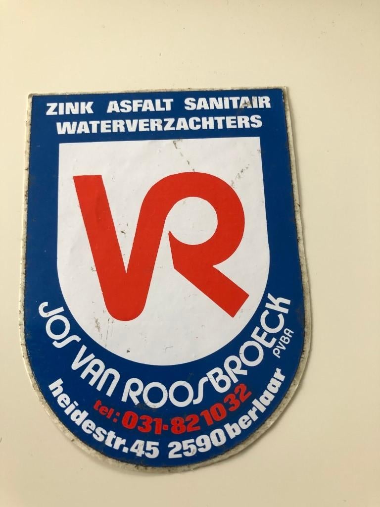 Sticker Jos Van Roosbroeck - Berlaar, Enlèvement ou Envoi