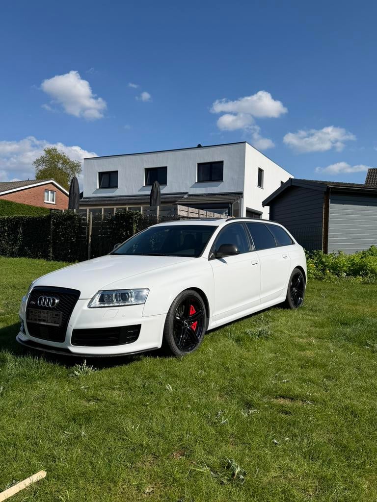 Audi rs6 c6, Auto's, Audi, Automaat, Euro 5, Zwart, Leder