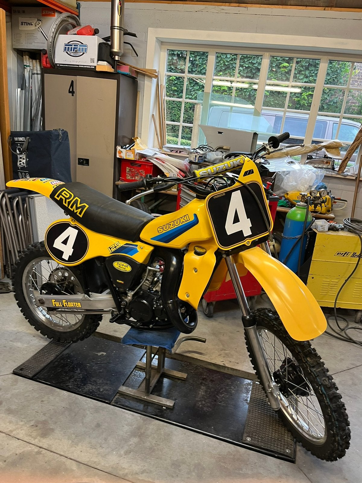 Suzuki rm125 1981, Fietsen en Brommers, Ophalen, Zo goed als nieuw, Suzuki