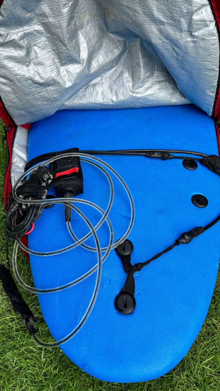 Surfplank + zak, Watersport en Boten, Ophalen, Zo goed als nieuw